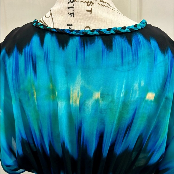 Nicole Miller Caftan Dress Size 6 - Picture 4 of 8